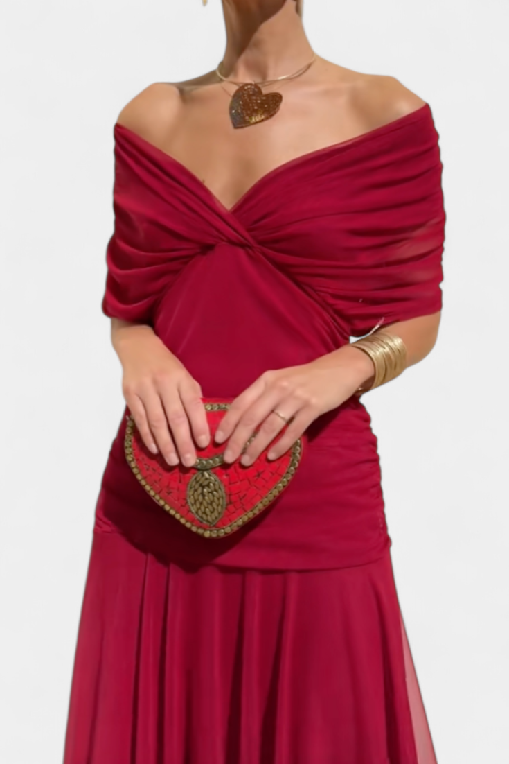 Dames Romantische Maxi Jurk Bloemenprint