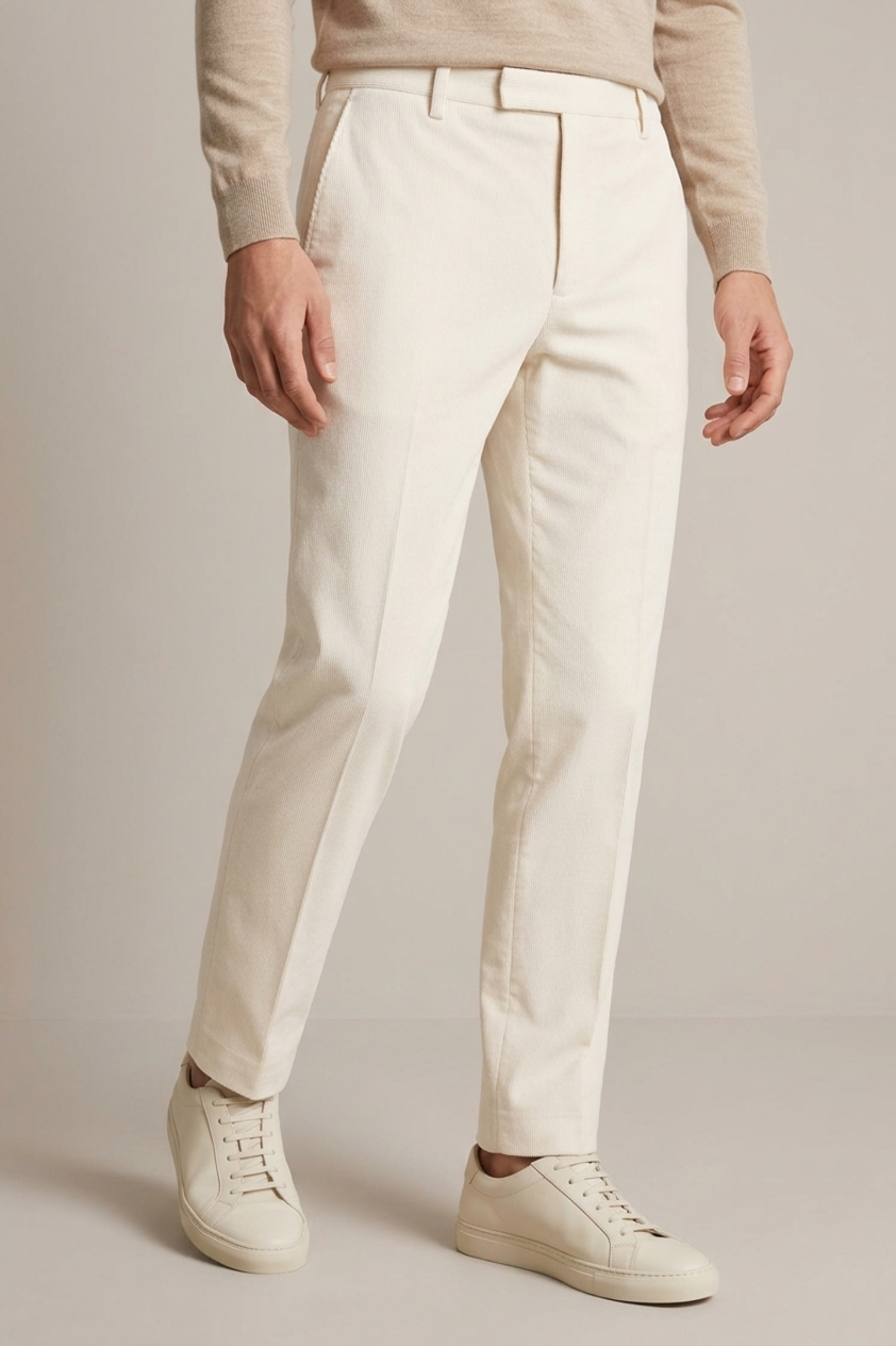 Heren Klassieke Broek Hoge Taille