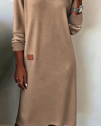 Dames Comfortabele Midi Jurk