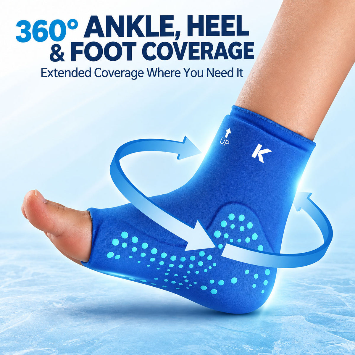 Kneevi™ Ankle Ice Pack Wrap