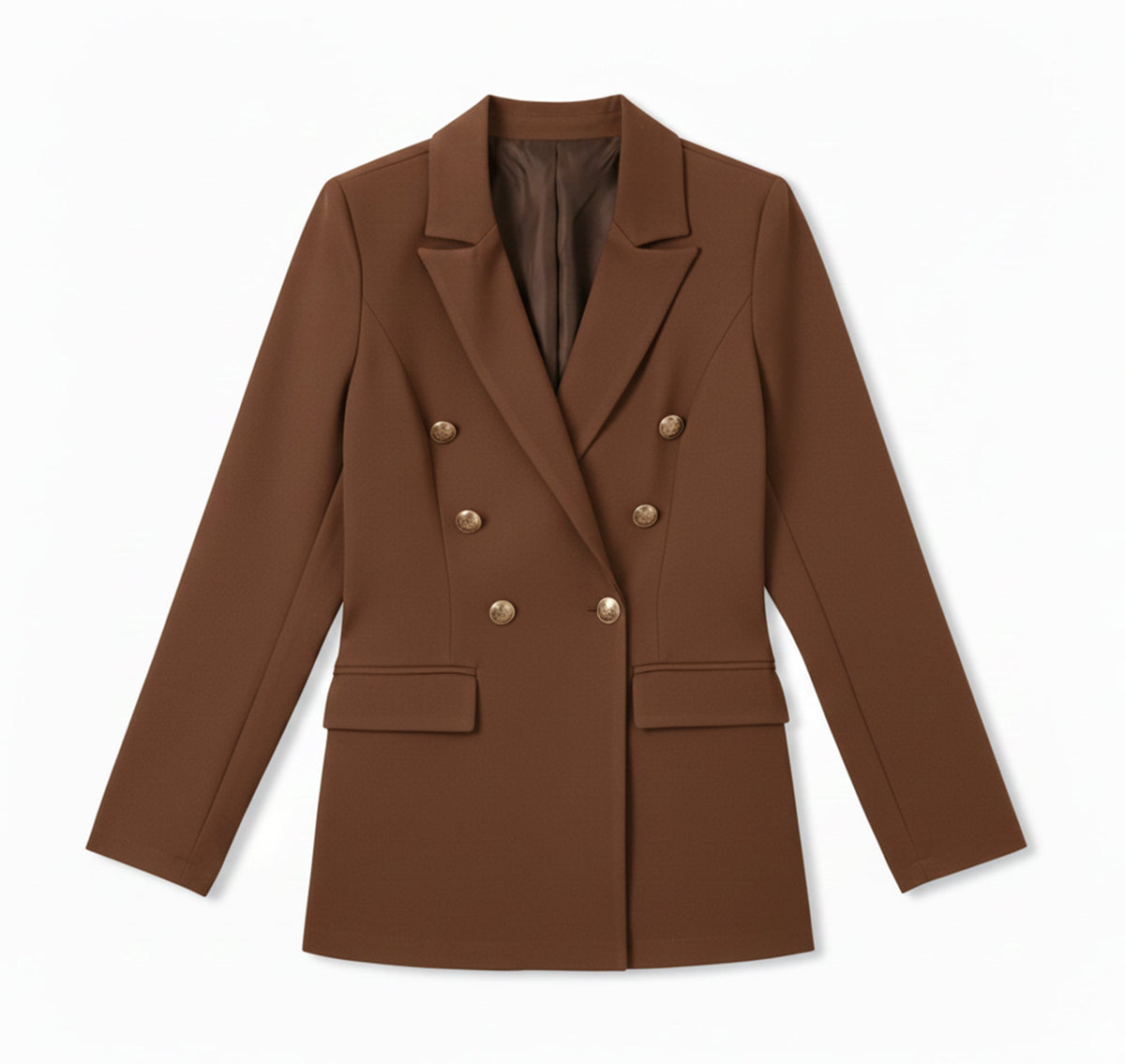 Dames Satijnen Blazer Vest Zakelijke Stijl