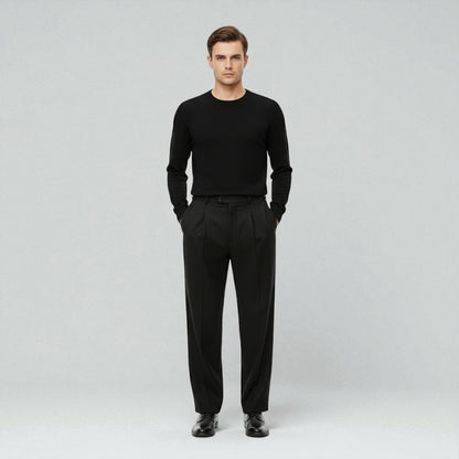 Heren Relaxed Smart Fit Broek Montarello