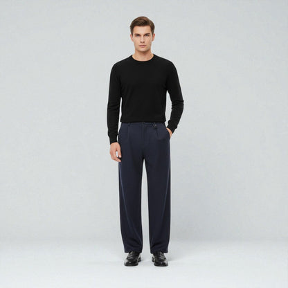 Heren Relaxed Smart Fit Broek Montarello