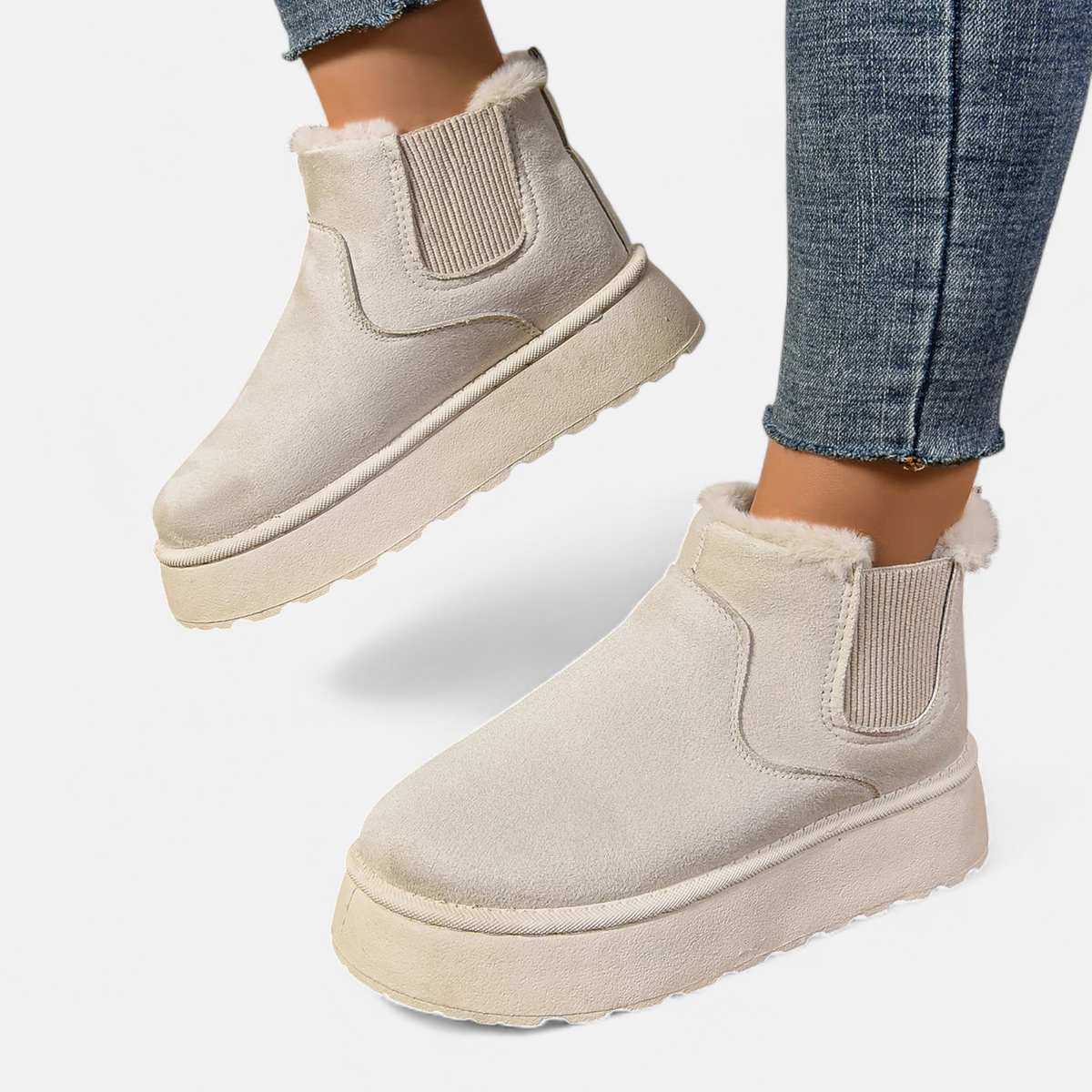 Dames Warme Winter Boots met Zachte Voering