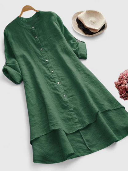 Dames Elegante Midi Jurk Klassiek