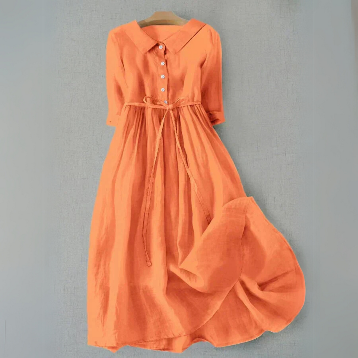 Dames Casual Midi Jurk