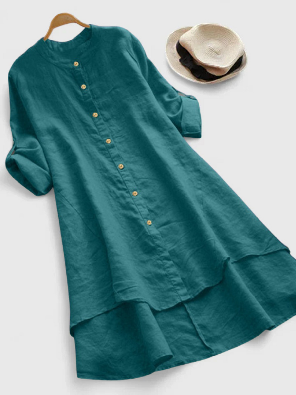 Dames Elegante Midi Jurk Klassiek
