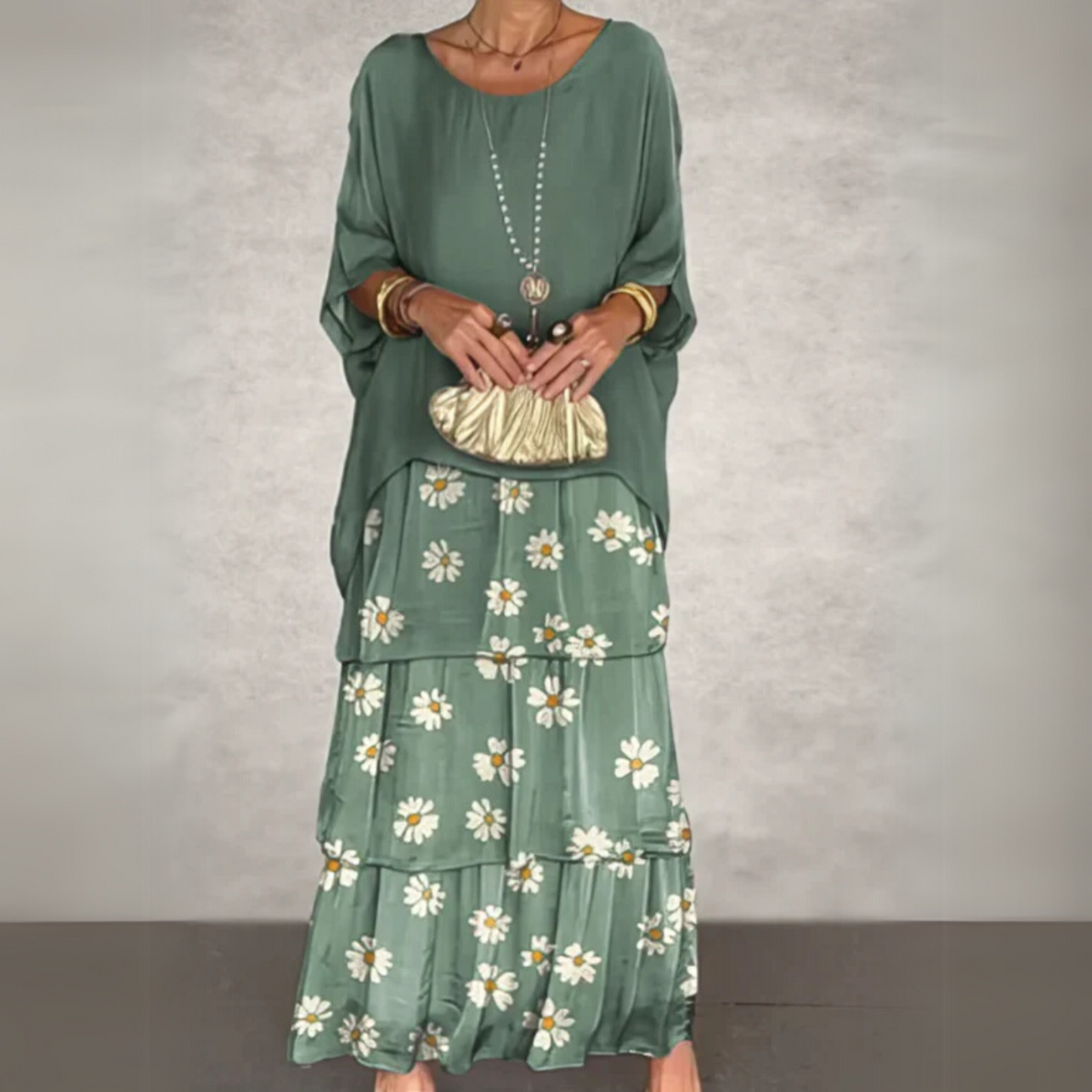Dames Elegante Lange Maxi Jurk