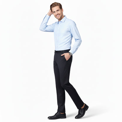 Heren Stretch Broek Rechte Pasvorm