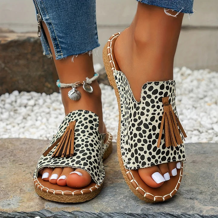 Dames Comfortabele Platte Sandalen