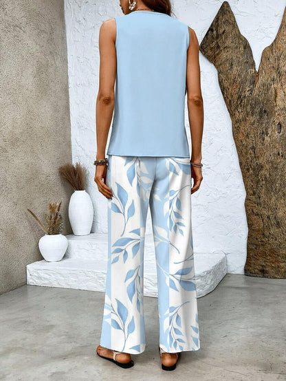 Dames Elegante Twee Delige Zomer Set