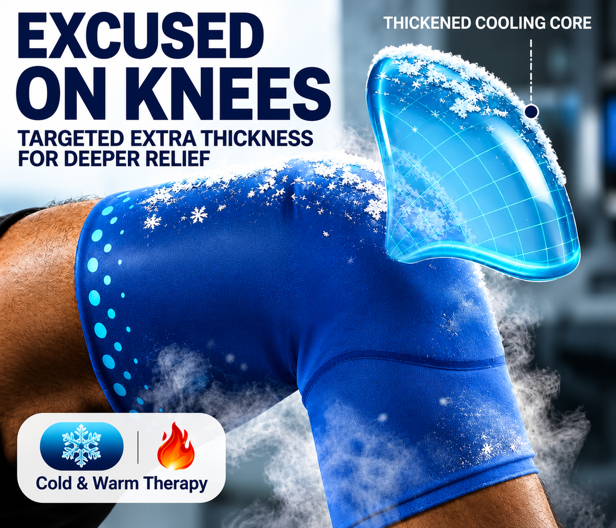 Kneevi™ 360° Hot & Cold Knee Recovery Wrap