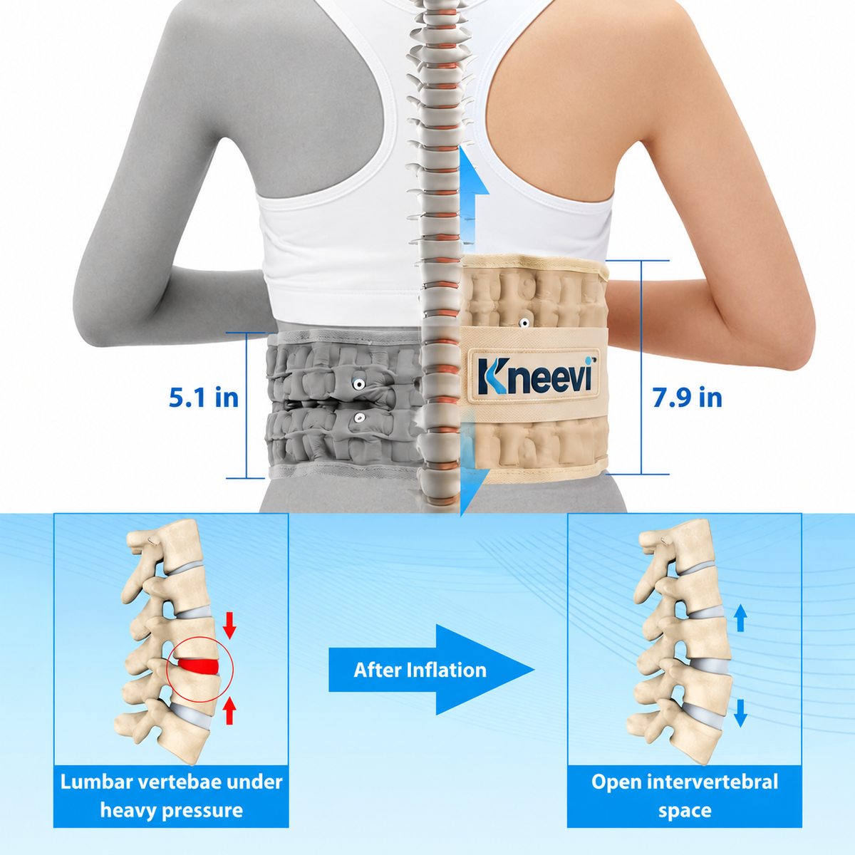 Kneevi™ Decompression Back Belt
