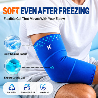 Kneevi™ Elbow Ice Pack Wrap