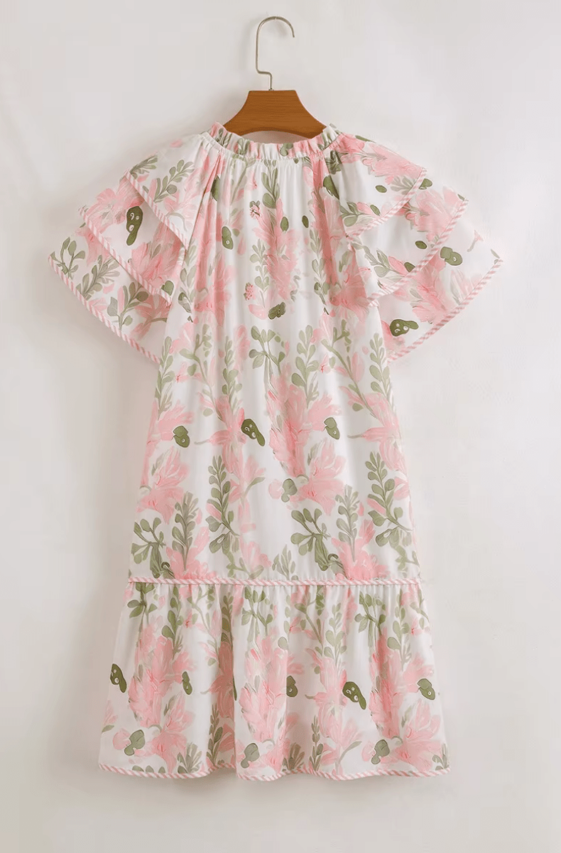 Dames Blush Mini Jurk