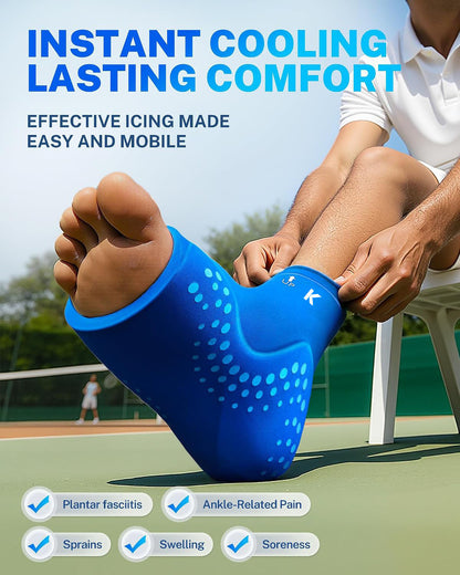 Kneevi™ Ankle Ice Pack Wrap