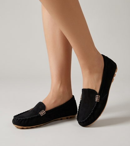Dames Loafers met Metalen Detail