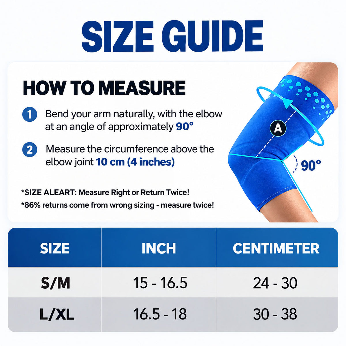 Kneevi™ Elbow Ice Pack Wrap