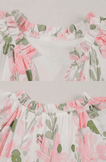 Dames Blush Mini Jurk