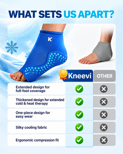 Kneevi™ Ankle Ice Pack Wrap