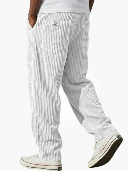 Heren Casual Corduroy Broek Montarello