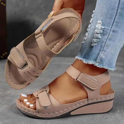 Dames Orthopedische Sleehak Sandalen