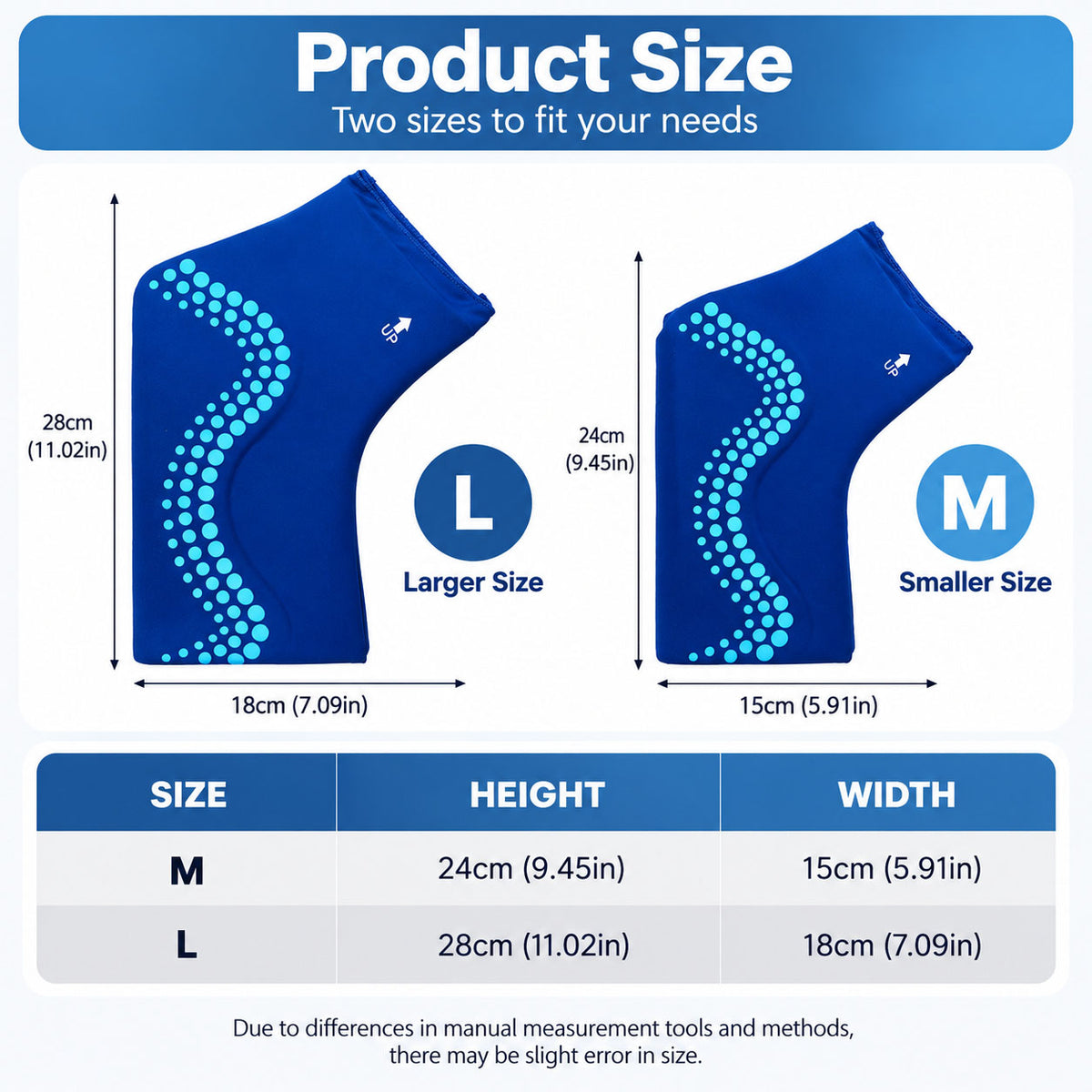 Kneevi™ Ankle Ice Pack Wrap