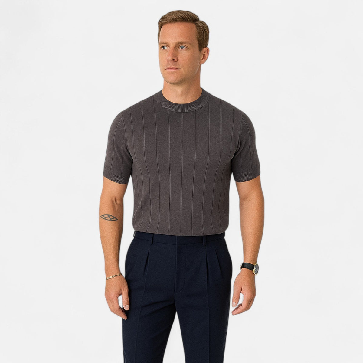 Heren Minimalistische Polo Montarello