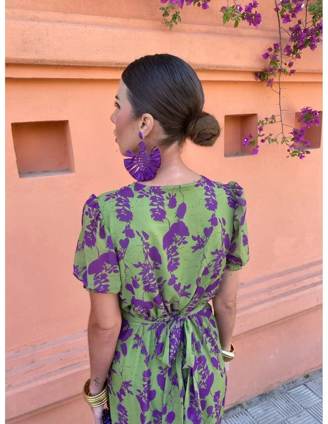Dames Maxi Jurk Bloemenprint Ontwerp
