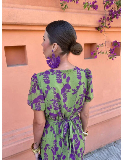 Dames Maxi Jurk Bloemenprint Ontwerp