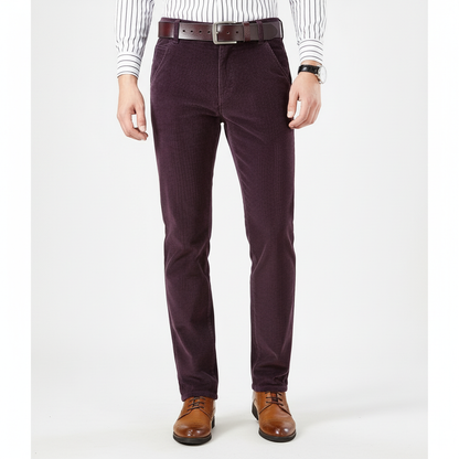 Heren Corduroy Zakelijke Broek