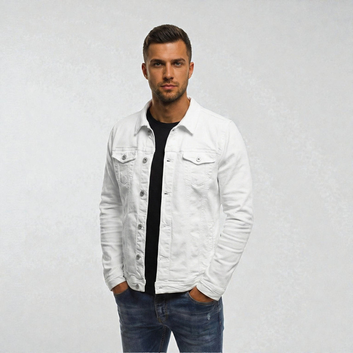 Heren UrbanCore Denim Jas Montarello