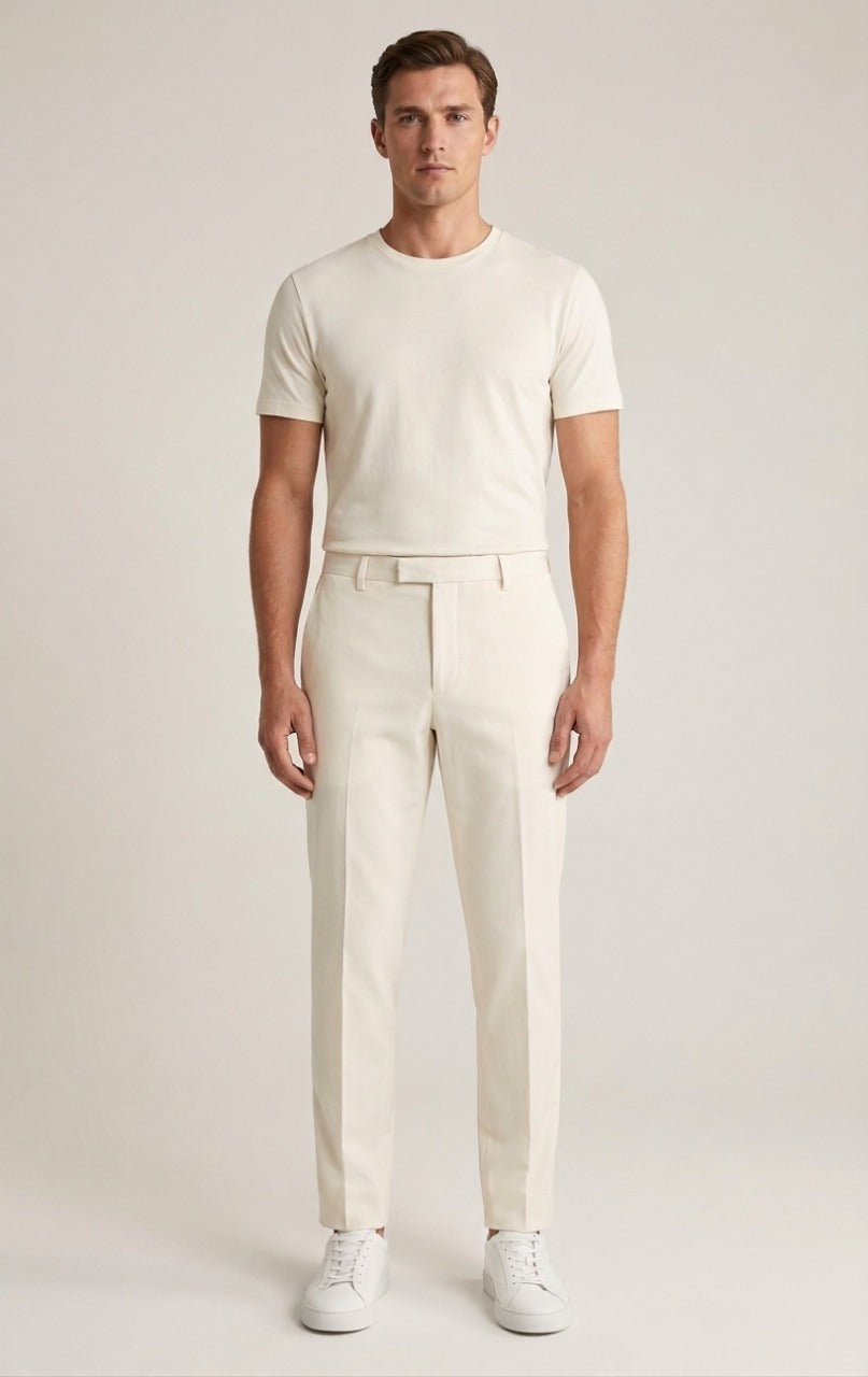 Heren Klassieke Broek Hoge Taille