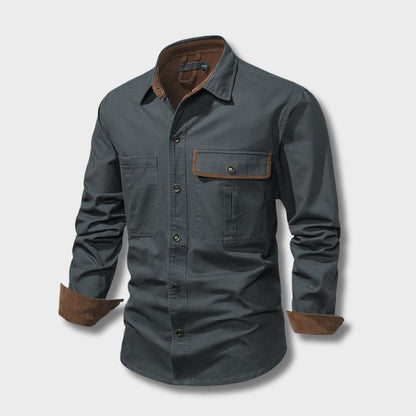 Heren Klassiek Casual Overhemd Montarello