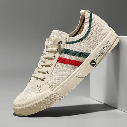 Heren Retro Sneakers met Strepen