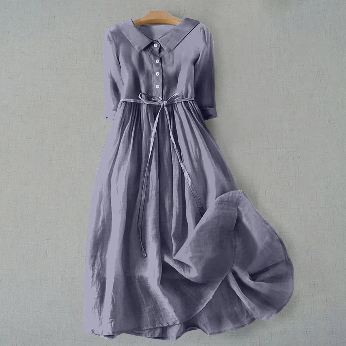 Dames Casual Midi Jurk