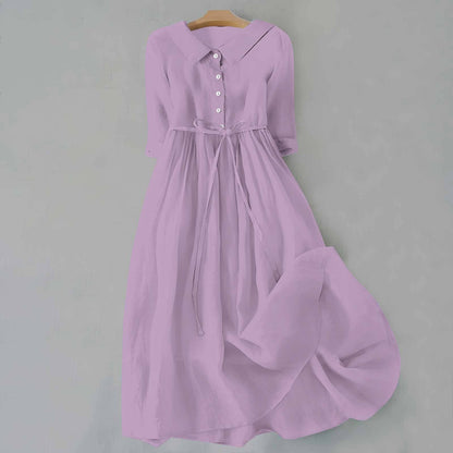 Dames Casual Midi Jurk