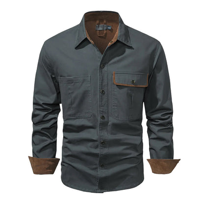Heren Klassiek Casual Overhemd Montarello