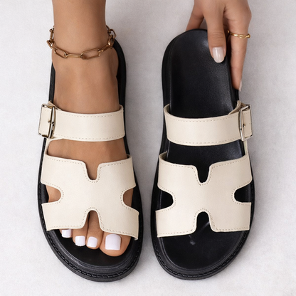 Dames Orthopedische Platte Sandalen Platform Zool