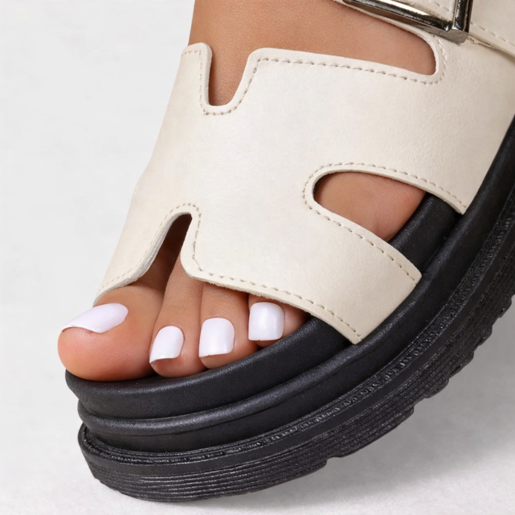 Dames Orthopedische Platte Sandalen Platform Zool