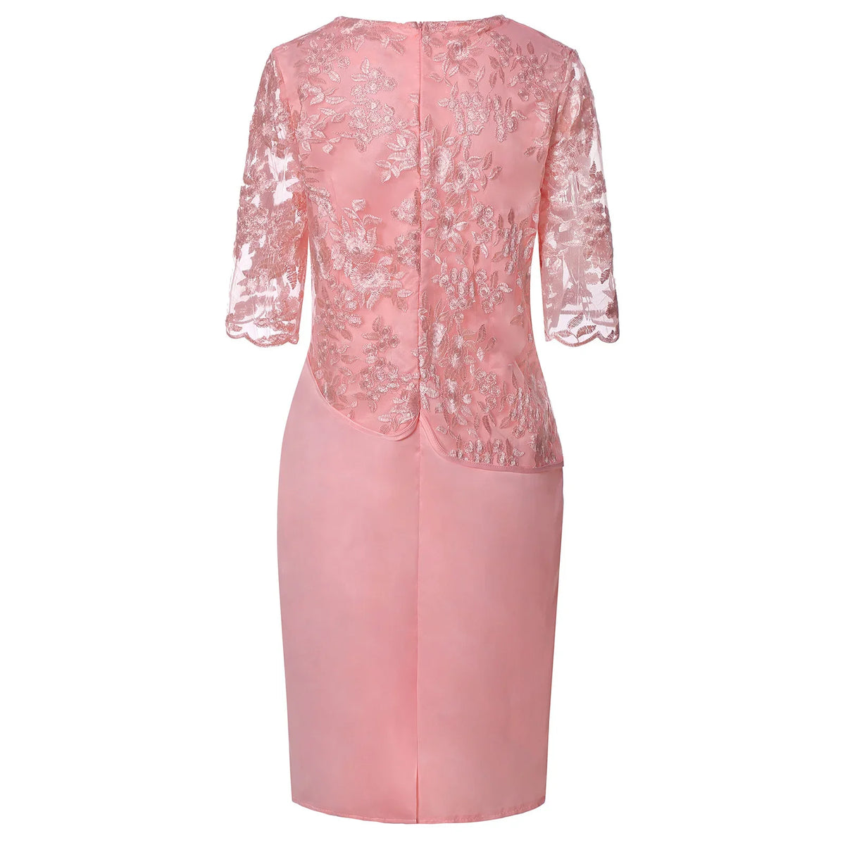 Dames Midi Jurk Korte Mouwen