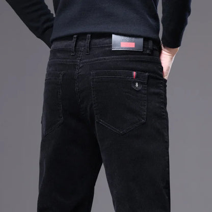 Heren Corduroy Zakelijke Broek