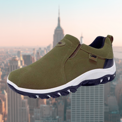 Heren Comfortabele Instap Wandelschoenen
