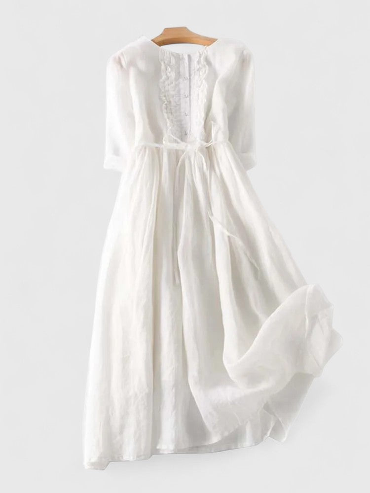 Dames Elegante Midi Jurk