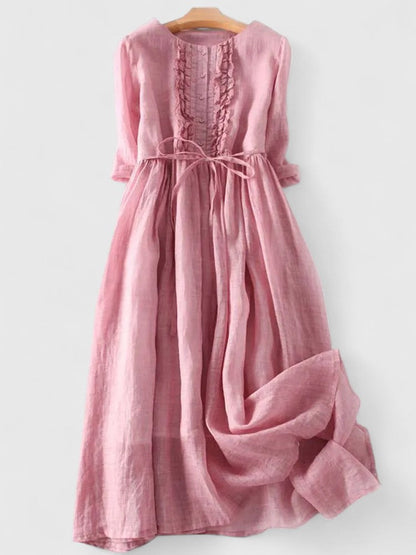 Dames Elegante Midi Jurk