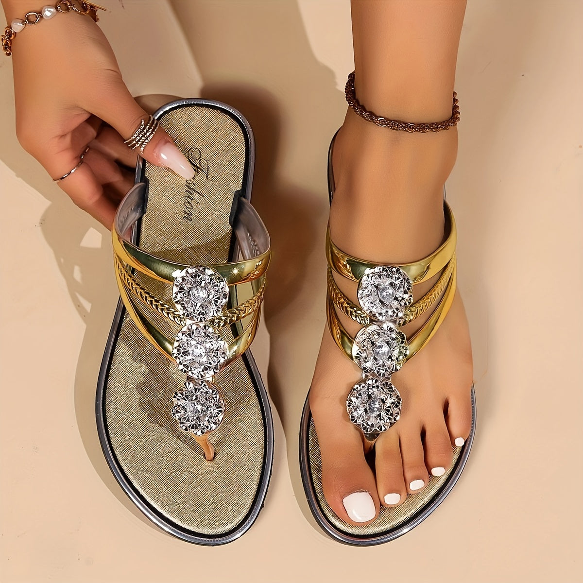 Dames Glam Sandalen Stijlvol