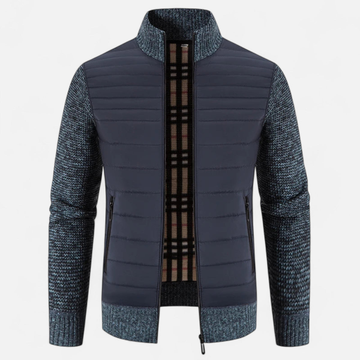 Heren Gevoerde Ribjas Heritage Stijl