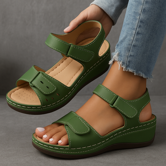 Dames Orthopedische Sleehak Sandalen