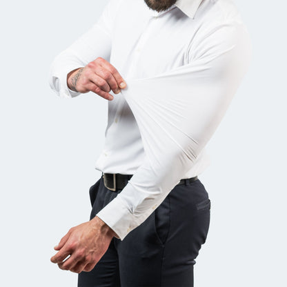 Heren Stretch Overhemd Kreukvrij Montarello